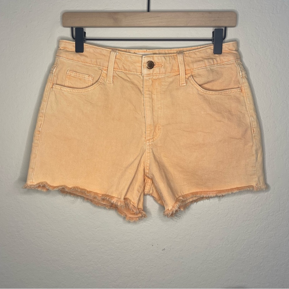 Universal Thread Vintage Midi Orange Denim Shorts - Size 6/28